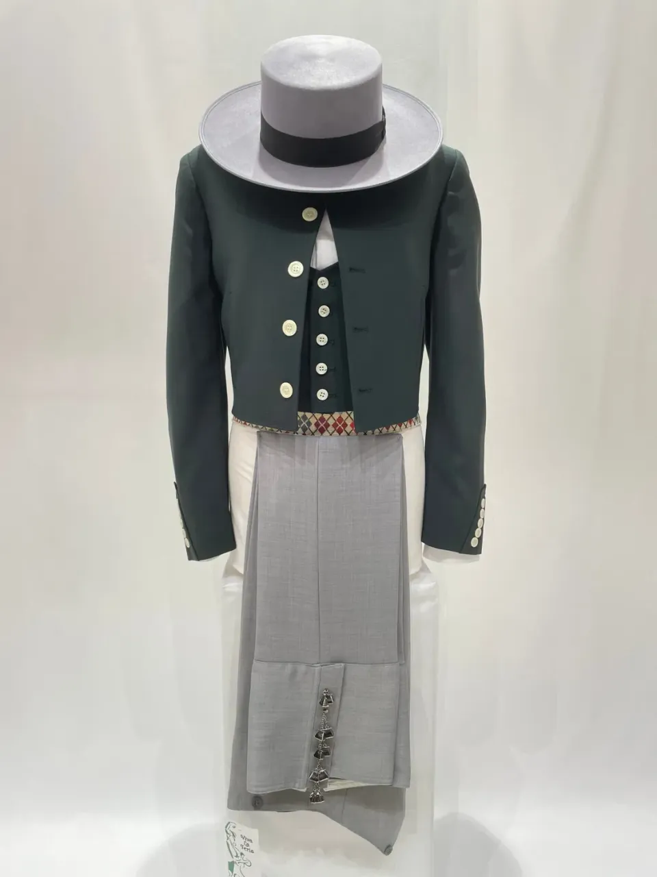 Viva La Feria Campero costume court vert