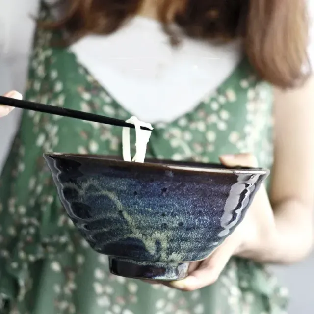 Japon style Suda bol porcelaine motifs délicats