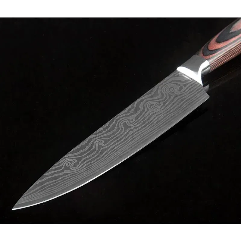 Japon style Hiroo set 5 couteaux cuisine japonais