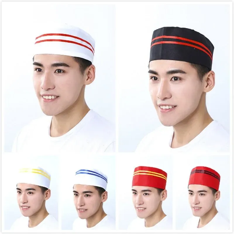 Japon style Hikaru chapeau de chef japonais coton