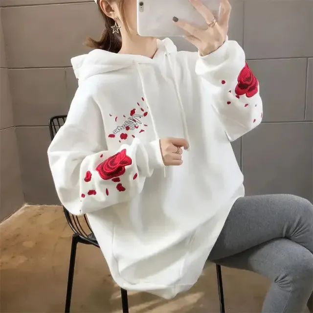 Japon style Motif Japonais sweat femme décontracté
