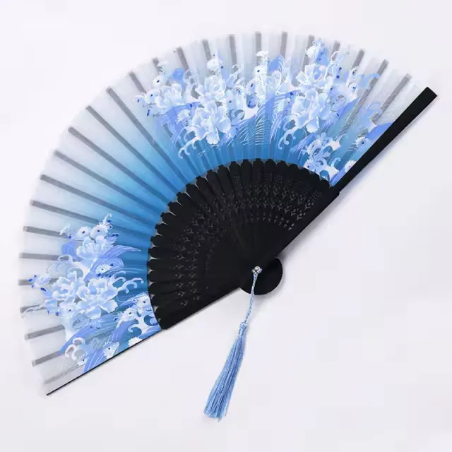 Japon style éventail japonais pliable artisanal
