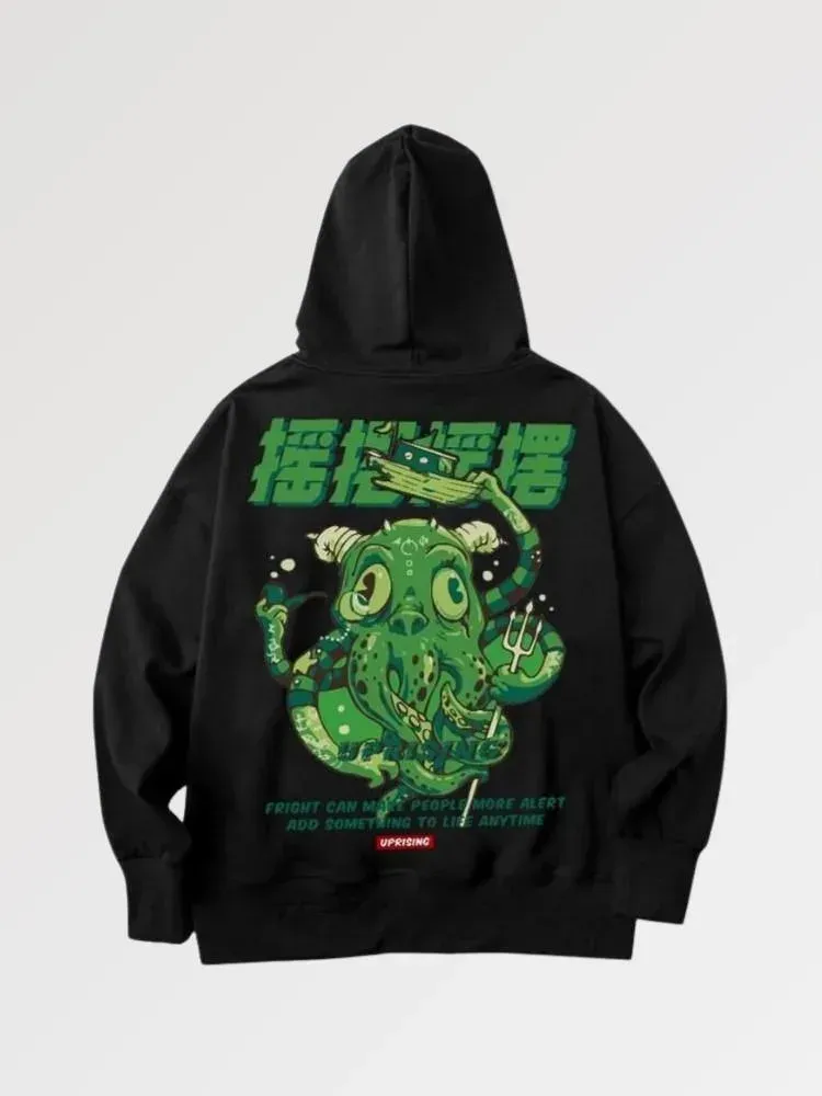 Japon style Maebaki sweat Yokai japonais