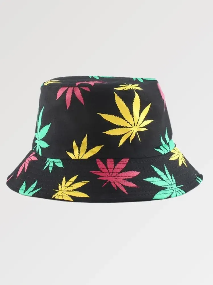Japon style Bob Streetwear multi Cannabis imprimé