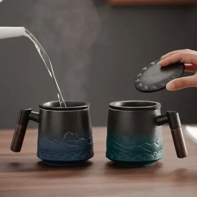 Japon style mug thé japonais