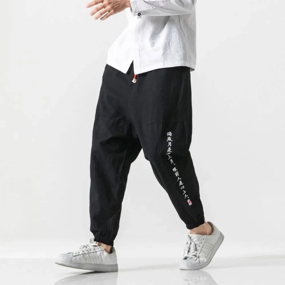 Japon style Shun pantalon japonais confort