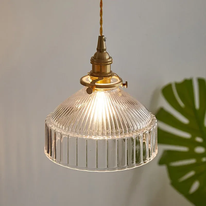 Japon style Lampe Suspendue En Verre luminaire japonais