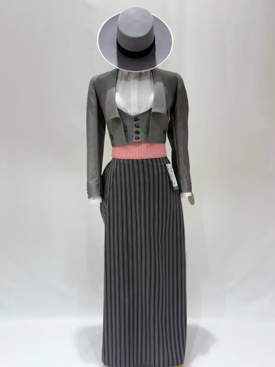 VIVA LA FERIA Triana ensemble amazone gris avec jupe d’équitation