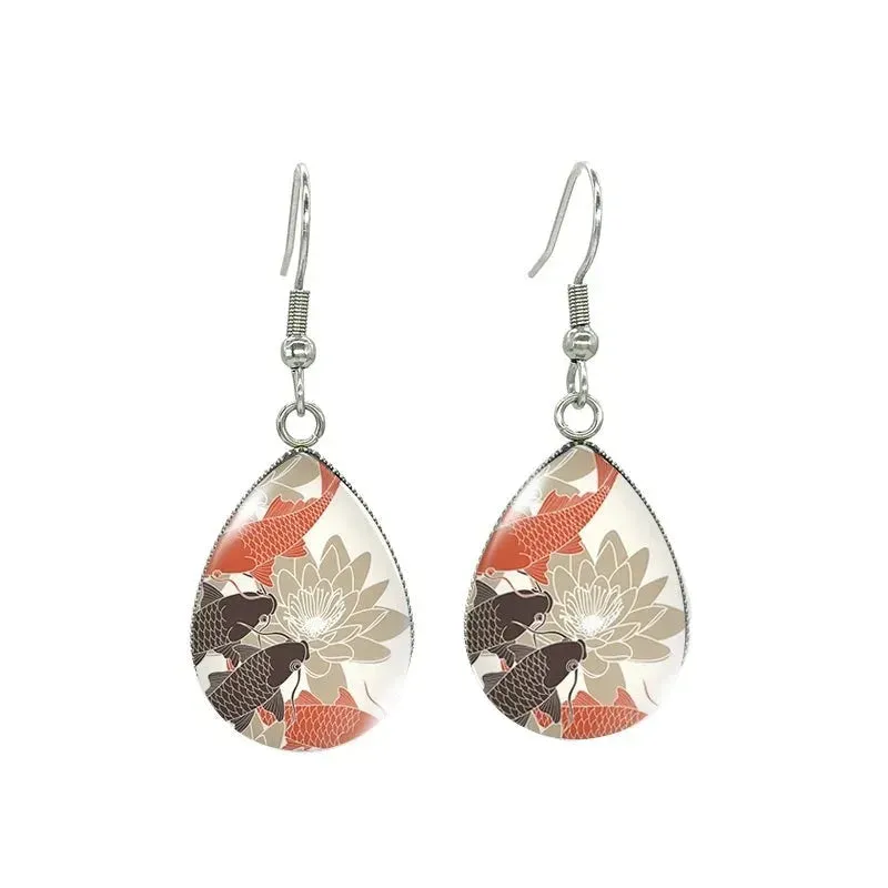 Japon style boucles d’oreilles japonaises traditionnelles
